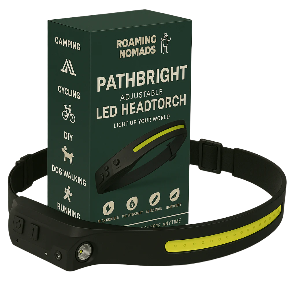 PathBright ™ – LED Headtorch for Camping & Hiking